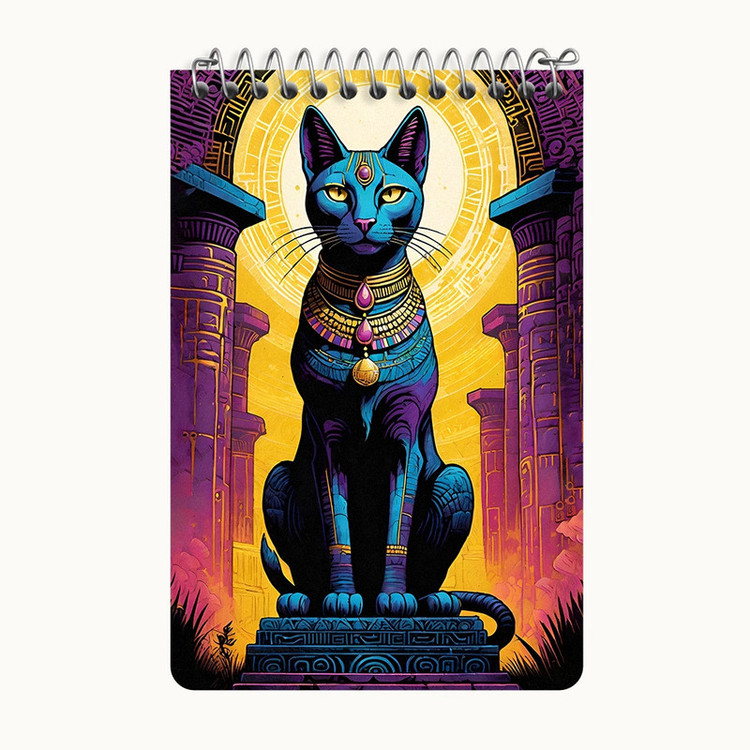 دفتر یادداشت 50 برگ خندالو طرح آنوبیس (Anubis) کد F4660