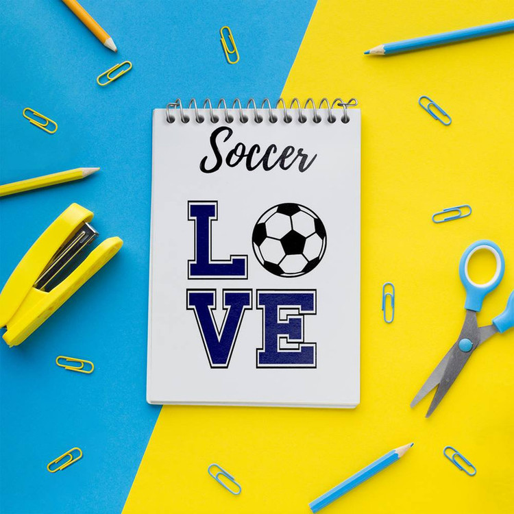 دفتر یادداشت 50 برگ خندالو مدل فوتبال Football کد 25978