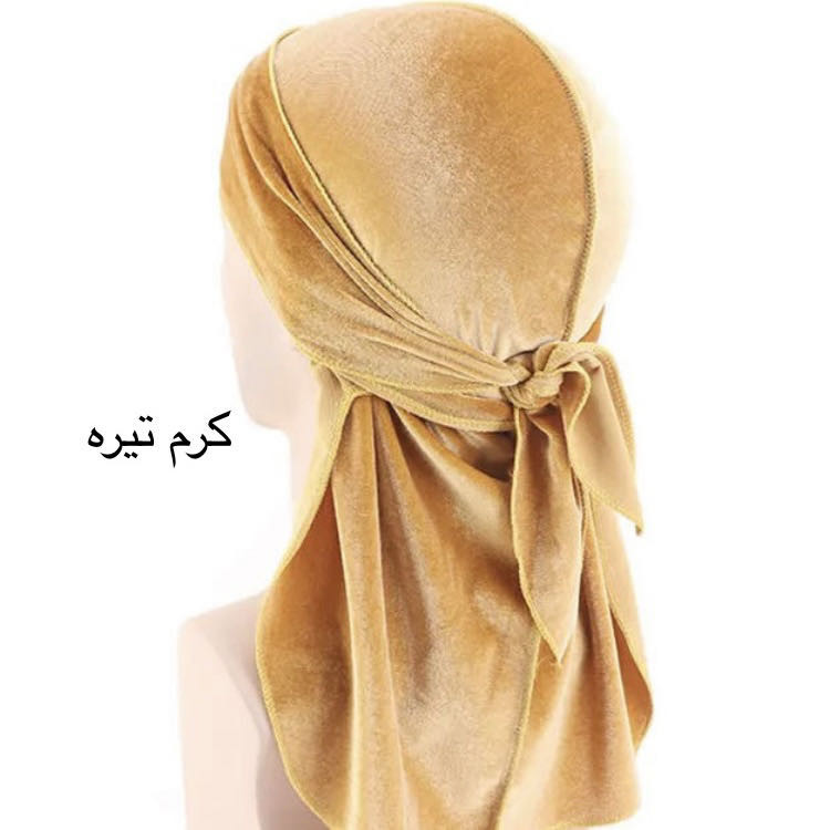 دستمال سر و گردن مدل دورگ مخملی