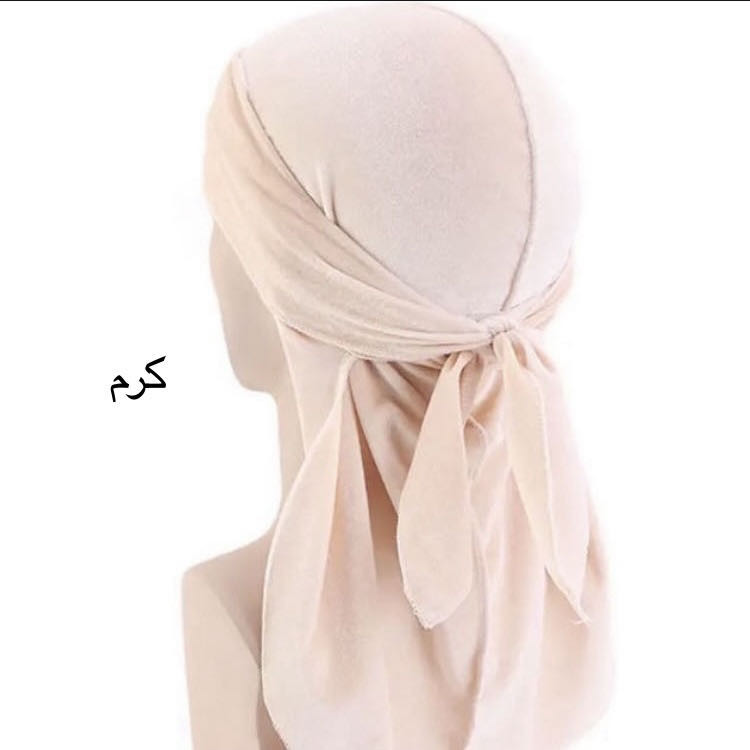 دستمال سر و گردن مدل دورگ مخملی