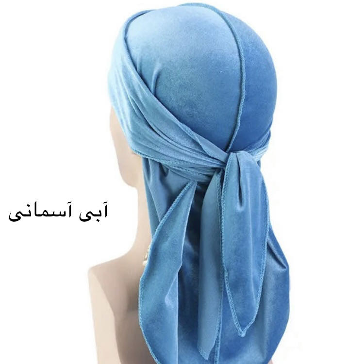 دستمال سر و گردن مدل دورگ مخملی
