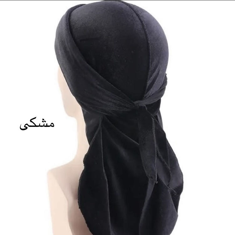 دستمال سر و گردن مدل دورگ مخملی