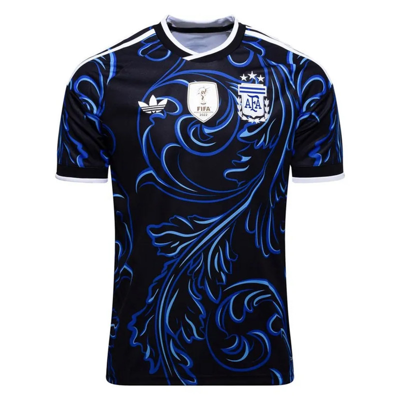 ست تیشرت آستین کوتاه و شلوارک ورزشی مردانه مدل آرژانتین Away WC 2026