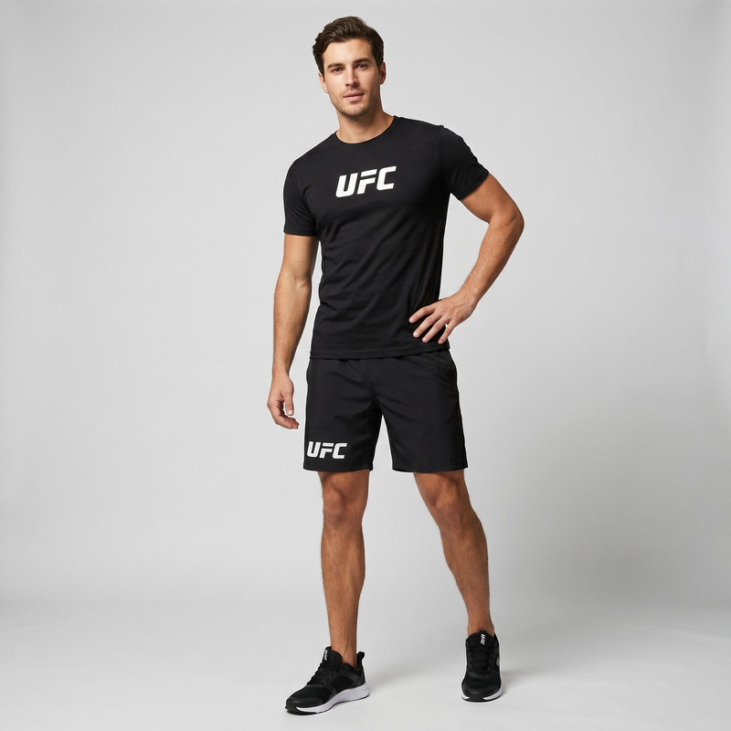 ست تیشرت و شلوارک ورزشی مردانه مدل Ufc590