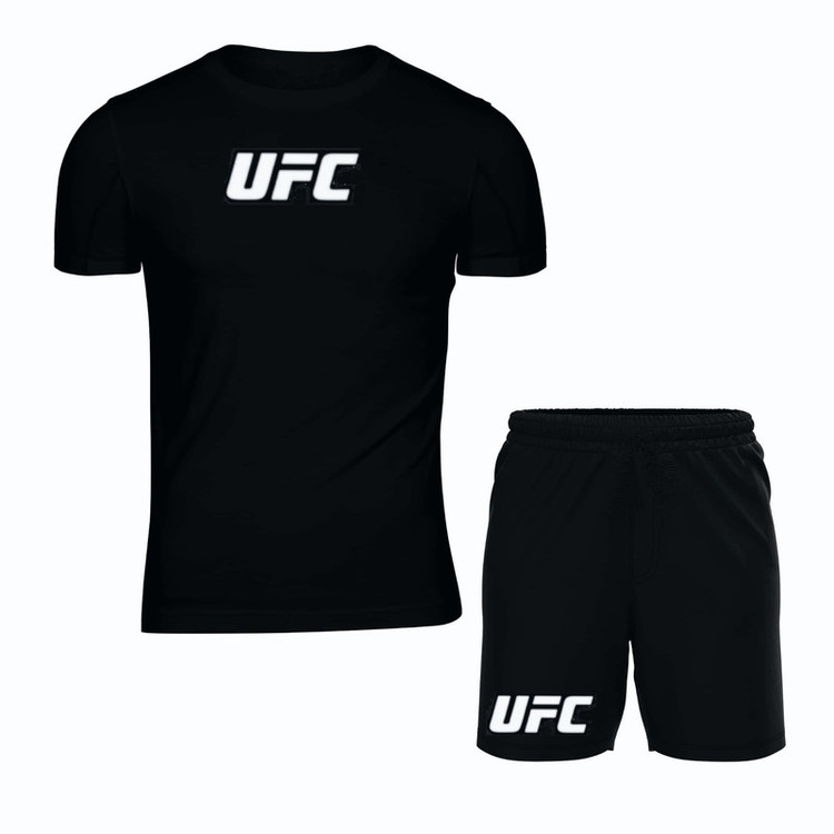ست تیشرت و شلوارک ورزشی مردانه مدل Ufc590