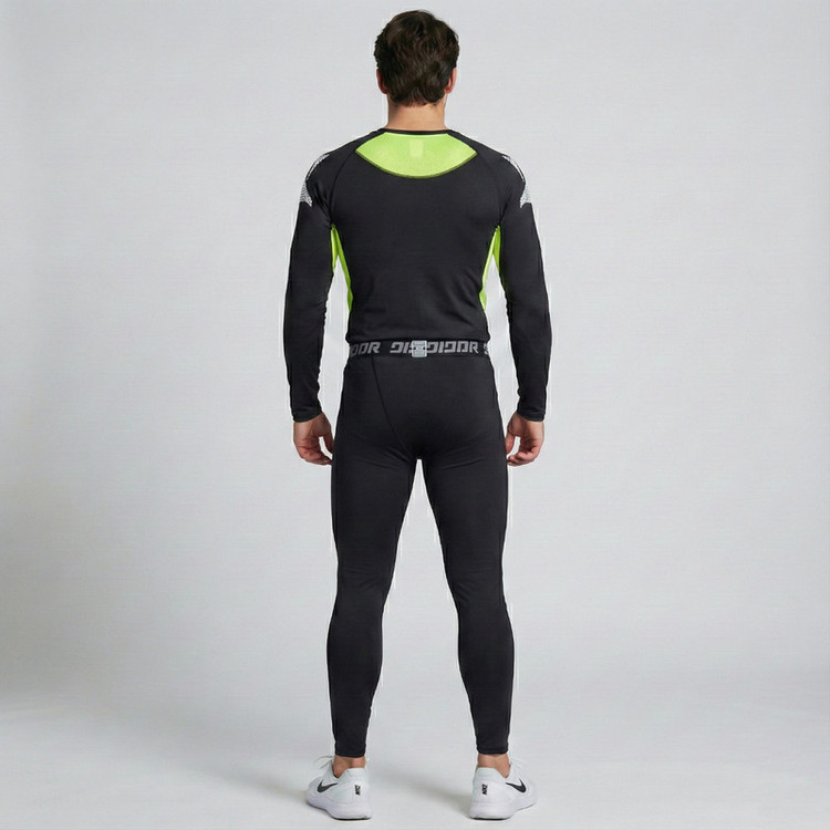 ست تیشرت آستین بلند و لگینگ ورزشی مردانه مدل Winter Run