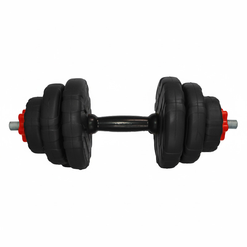 دمبل گرد قابل تنظیم وزن 6 کیلوگرم رادیس فیت مدل DVP-6Mix one handle