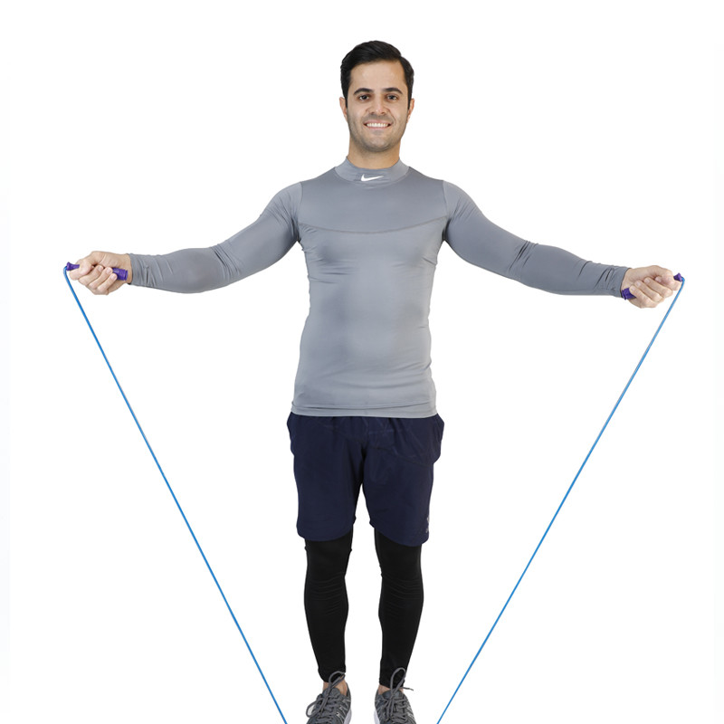 طناب ورزشی تناسب اندام تن زیب مدل Adjustable