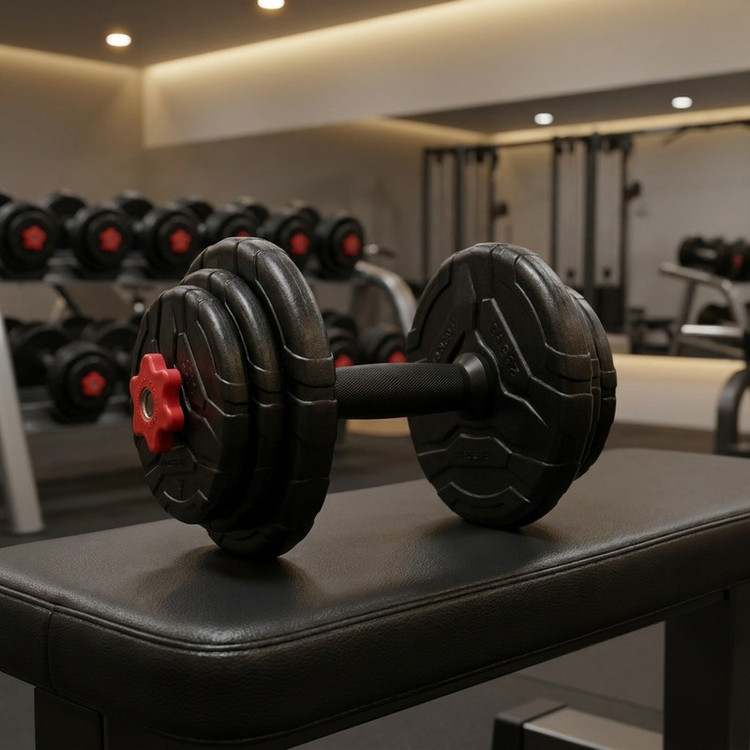 دمبل رادیس فیت مدل DVP 12Mix - One Handle وزن 12 کیلوگرم