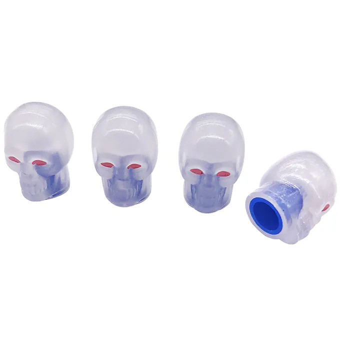 سر والف لاستیک دوچرخه هارمن مدل بدون باتری SKULL203 بسته 4 عددی