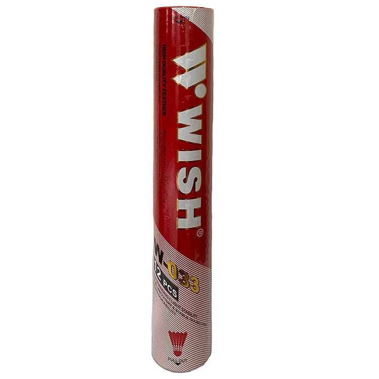 توپ بدمینتون ویش کد W12 بسته 12 عددی