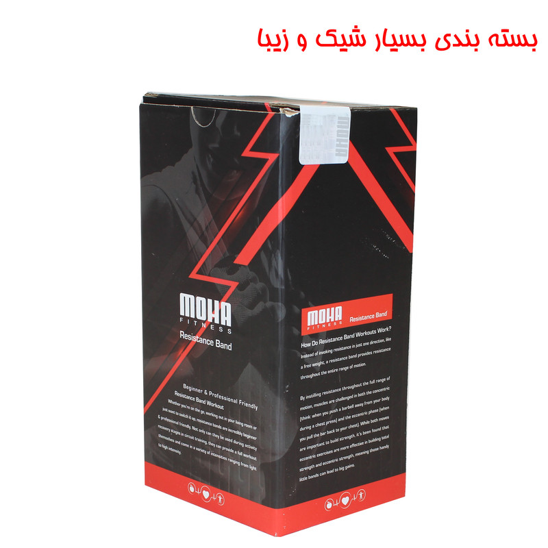 کش ورزشی موها فیتنس مدل 1755A-S2000-2M