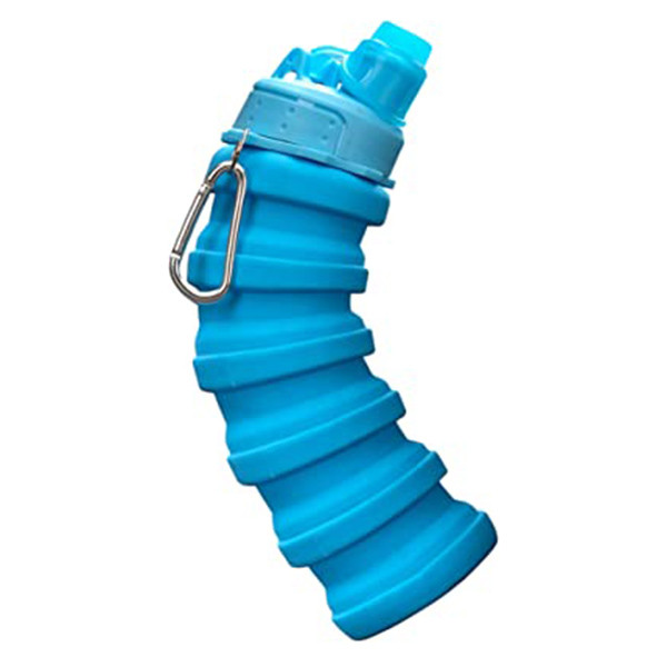 قمقمه مدل سیلیکونی ساده تاشو simple 01 گنجایش 0.5 لیتر