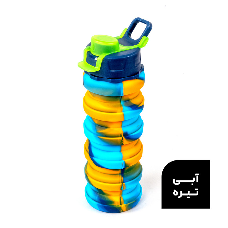قمقمه مدل سیلیکونی تاشو V-one گنجایش 0.5 لیتر