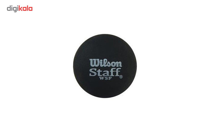 توپ اسکواش ویلسون مدل Staff یک نقطه آبی بسته 3 عددی
