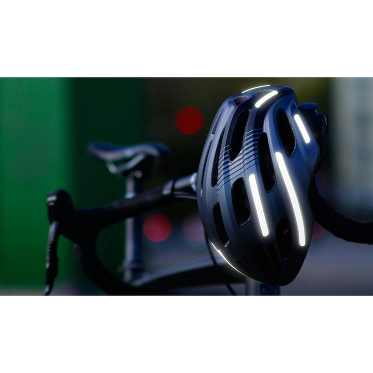 برچسب شبرنگ کلاه دوچرخه فلکترا مدل HELMET بسته 12 عددی