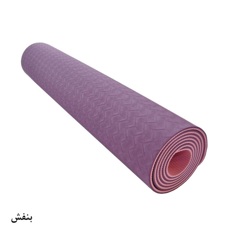زیر انداز یوگا مدل TPE6 کد F2021 ضخامت 6 میلی متر