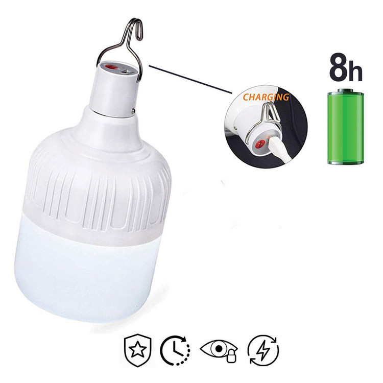 چراغ اضطراری مدل شارژی کد led-bulb-50W