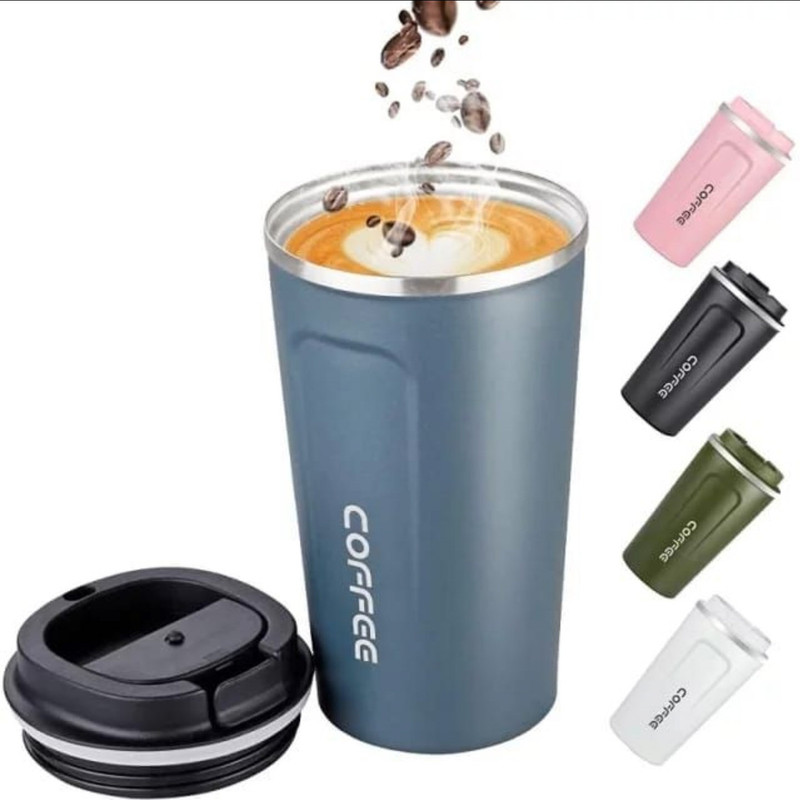 ماگ سفری مدل coffee کد 124 گنجایش 0.510 لیتر