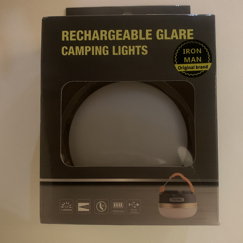 چراغ فانوسی آیرون من مدل Campingor-T30