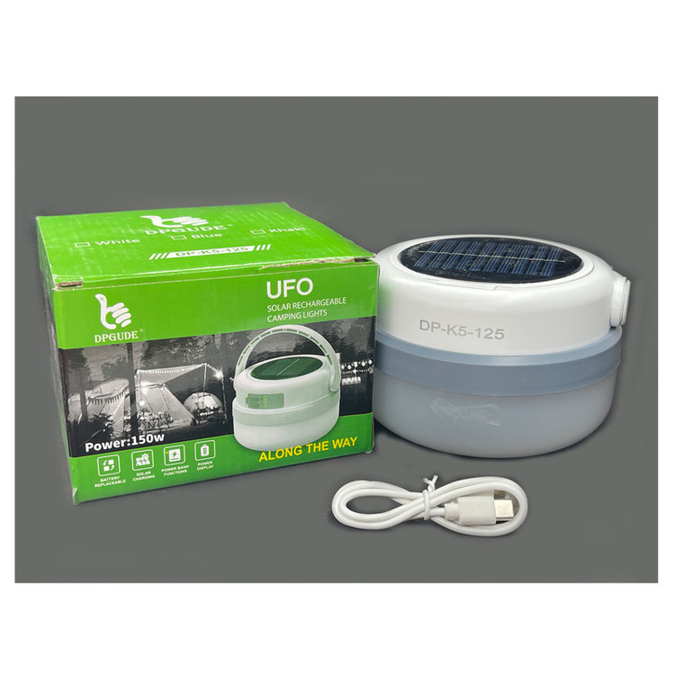 چراغ آویز چادر دی پی گاد مدل DP-K5-125 SOLAR کد UFO