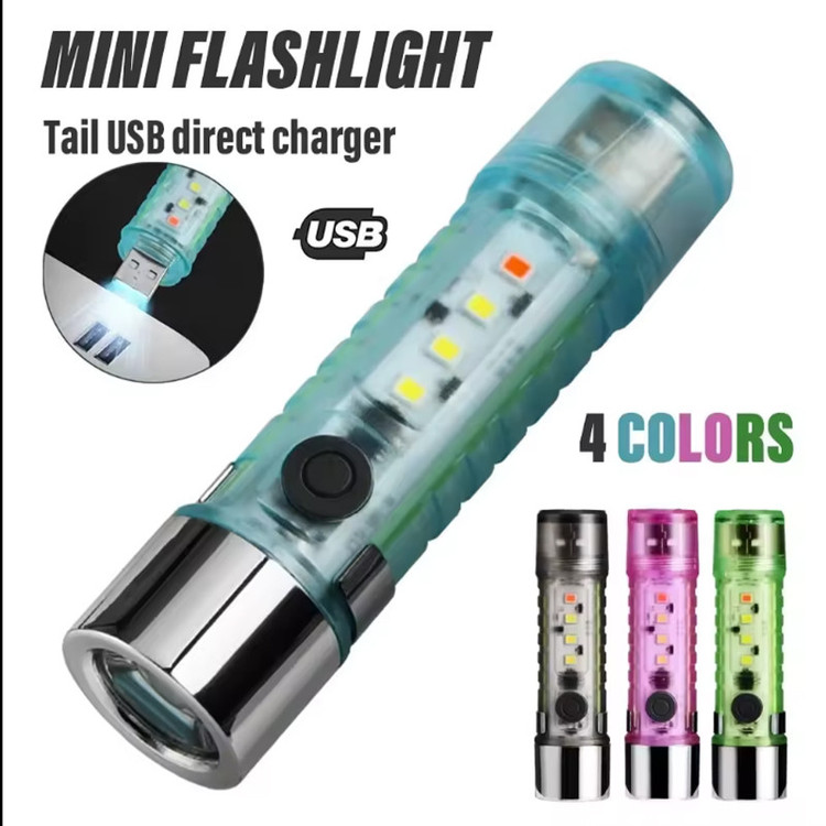 چراغ قوه دستی مدل شارژی کد USB ZJ-023