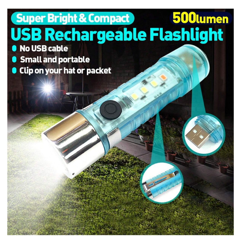 چراغ قوه دستی مدل شارژی کد USB ZJ-023
