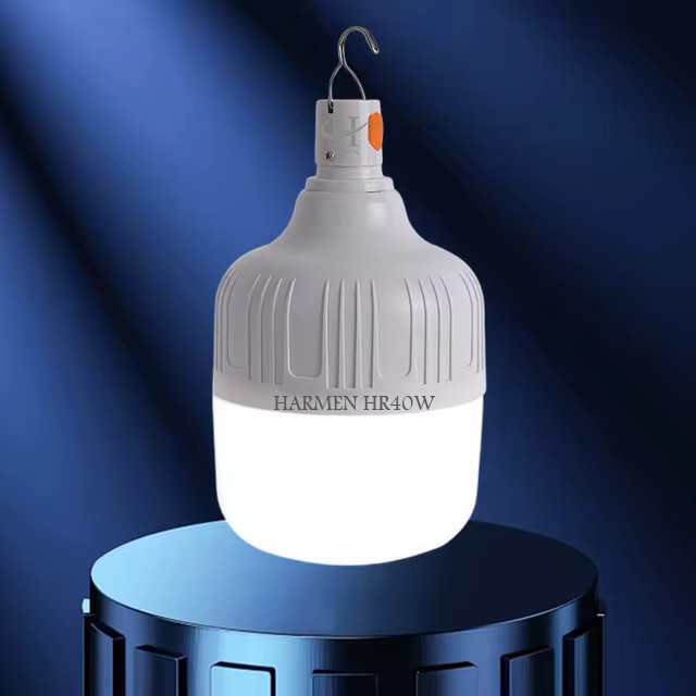 چراغ آویز چادر هارمن مدل HR40W با نور مهتابی