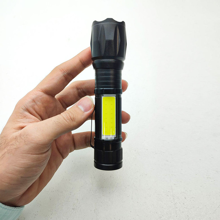 چراغ قوه دستی مدل cob lihgt flashlight