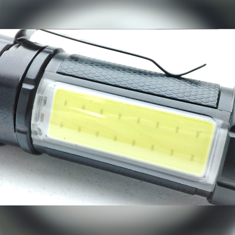 چراغ قوه دستی مدل cob lihgt flashlight