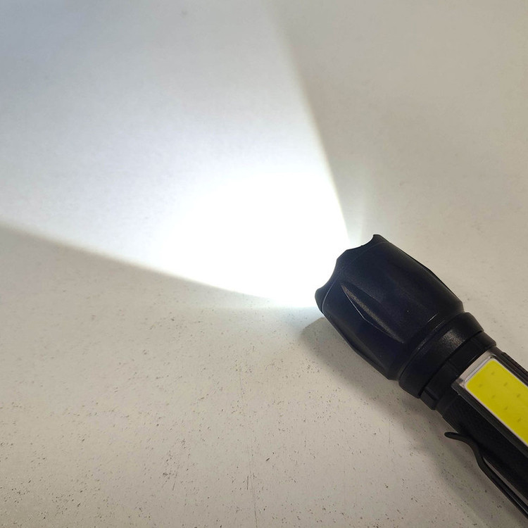 چراغ قوه دستی مدل cob lihgt flashlight