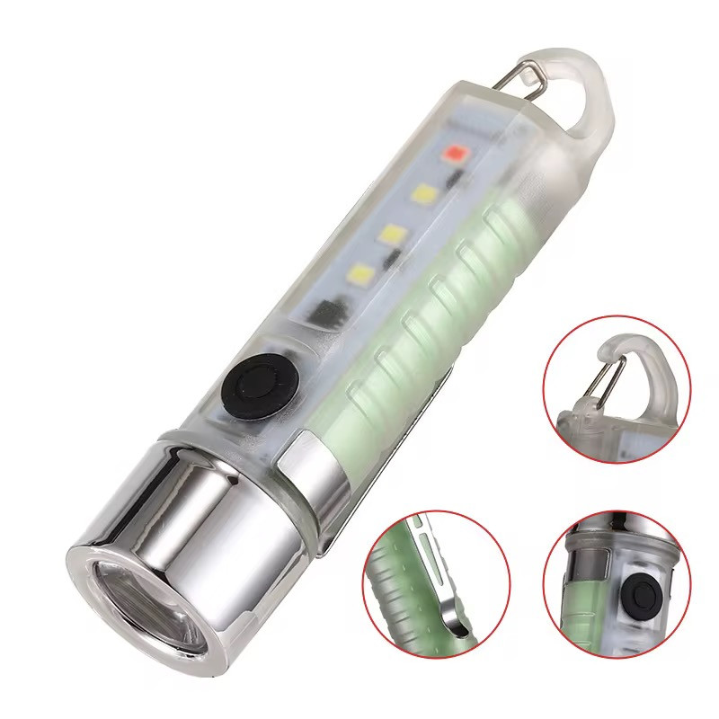 چراغ قوه دستی اسمایلینگ شارک مدل SD-1221 با نور مهتابی