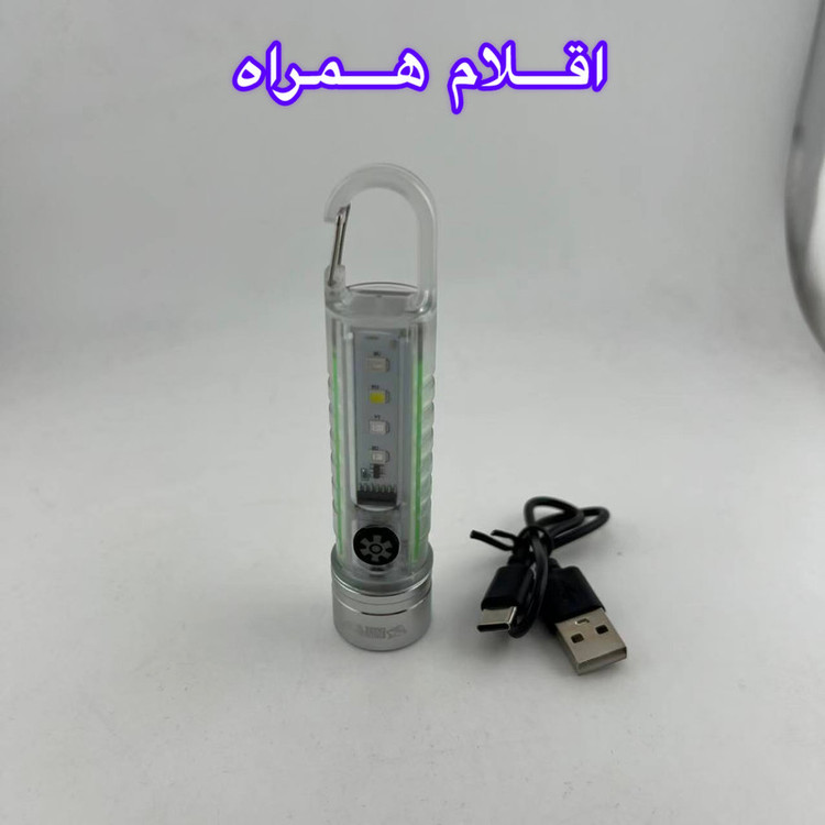 چراغ قوه دستی اسمایلینگ شارک مدل SD-1221 با نور مهتابی