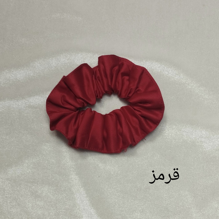 چشم بند خواب مدل ساتن گاما به همراه روبالشتی و اسکرانچی مو