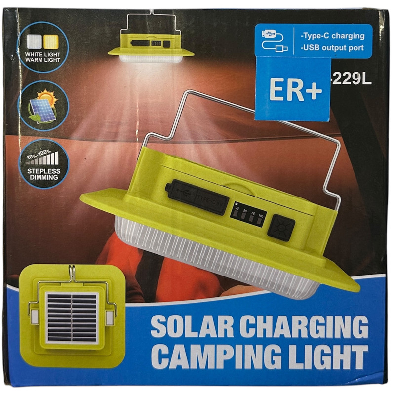 چراغ آویز چادر مدل ER+229L