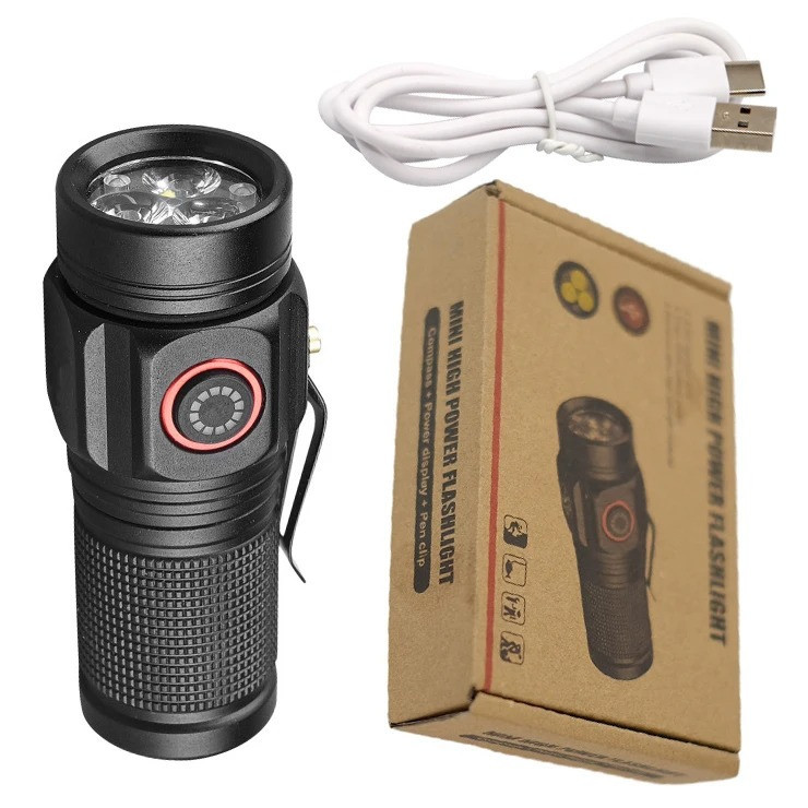 چراغ قوه دستی مدل W5182 با نور مهتابی