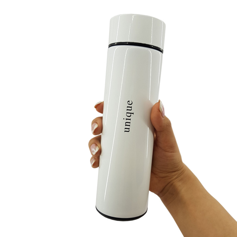 فلاسک مدل هوشمند دماسنج دار کد 07 گنجایش 0.5 لیتر