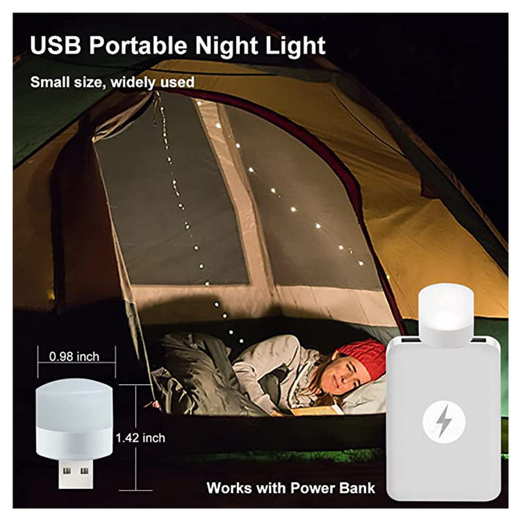 چراغ قوه مدل USB بسته 3 عددی
