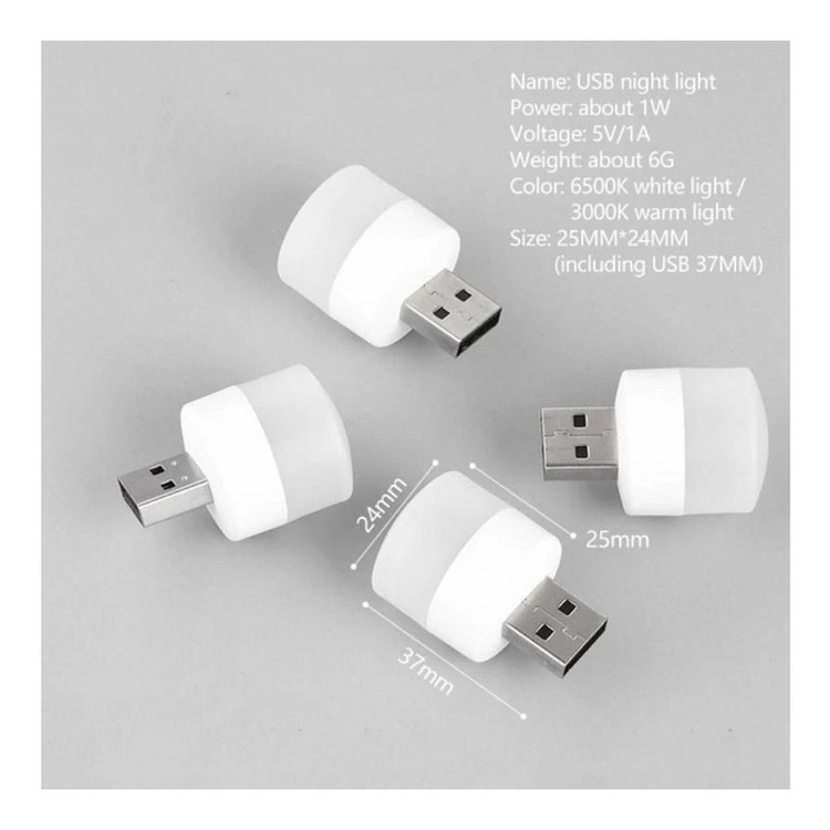چراغ قوه مدل USB بسته 3 عددی