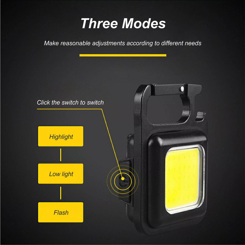 چراغ قوه ولگا مدل VOL-LED KEYCHAIN