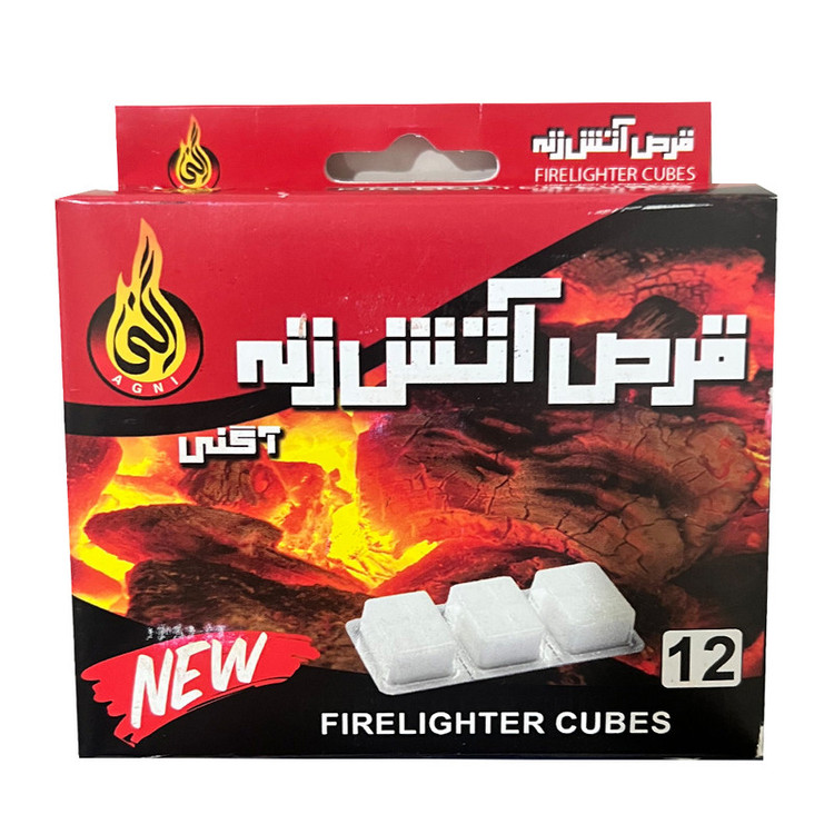 قرص آتش زا اگنی مدل سوخت جامد 6 بسته 12 عددی