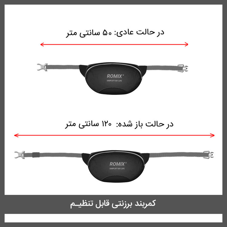 کیف کمری رومیکس مدل RH60