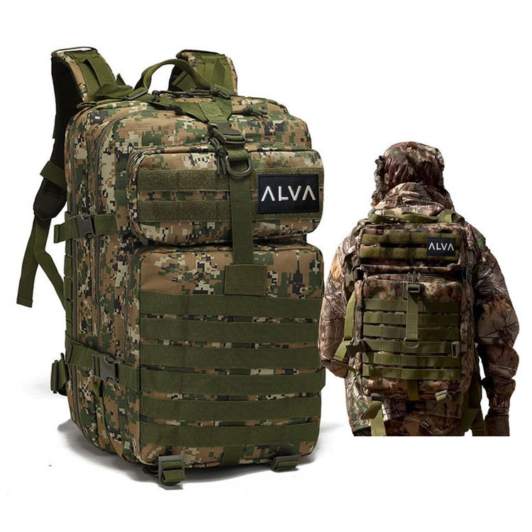 کوله پشتی کوهنوردی 45 لیتری آلوا مدل A-129