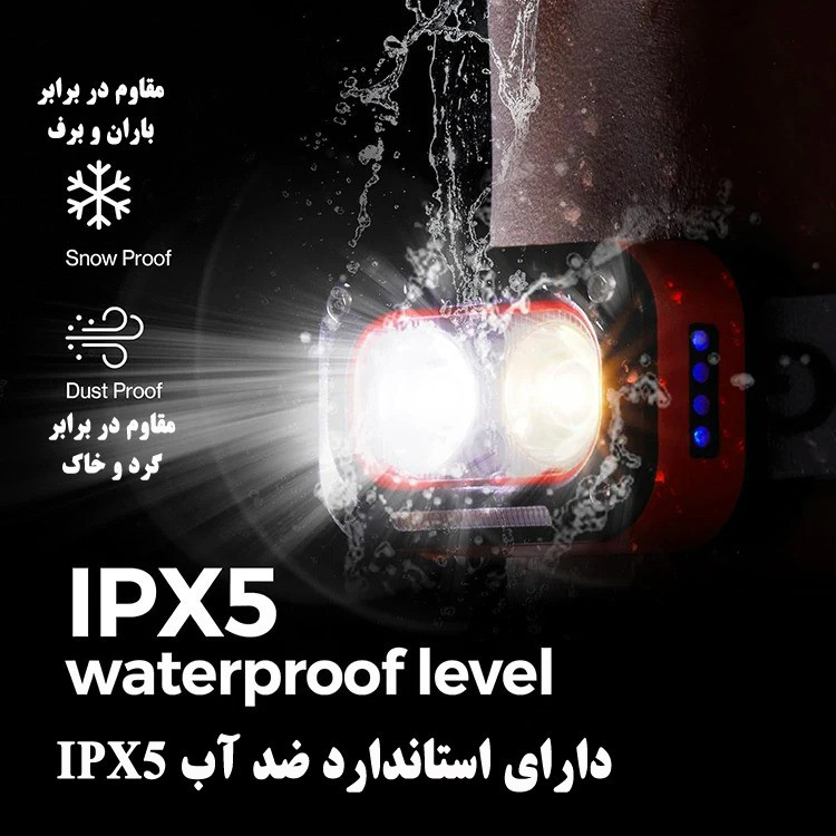 چراغ پیشانی مدل G08