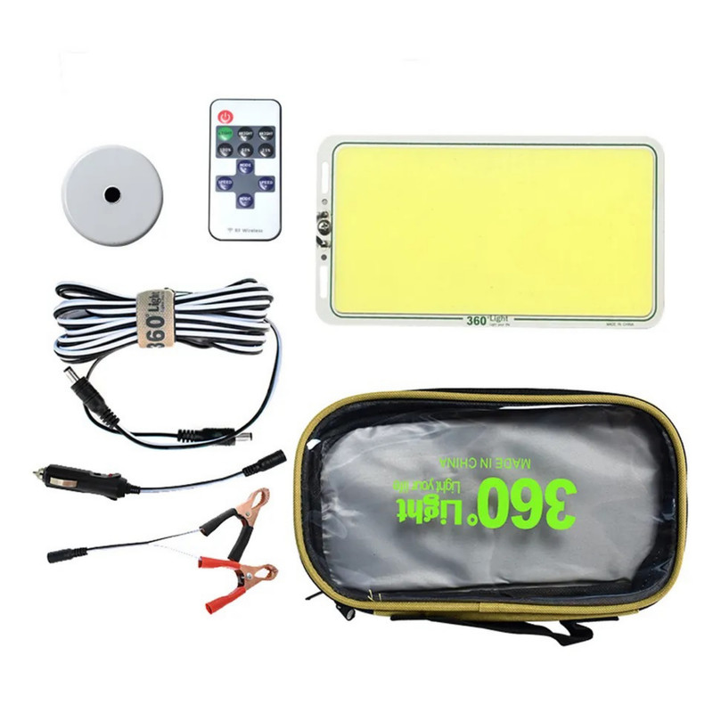 چراغ کمپینگ مدل 360 لایت TM-07 cob با نور مهتابی