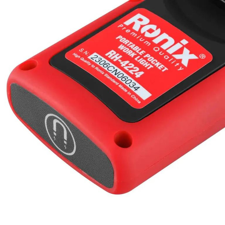 نورافکن جیبی رونیکس مدل RH-4224 با نور چند رنگ