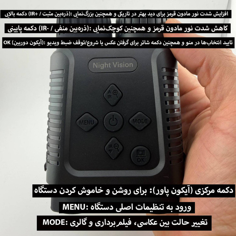دوربین دوچشمی مدل Mini Night Vision 4K