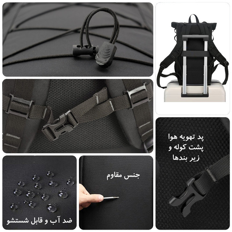 کوله پشتی برساد مدل Bb 109