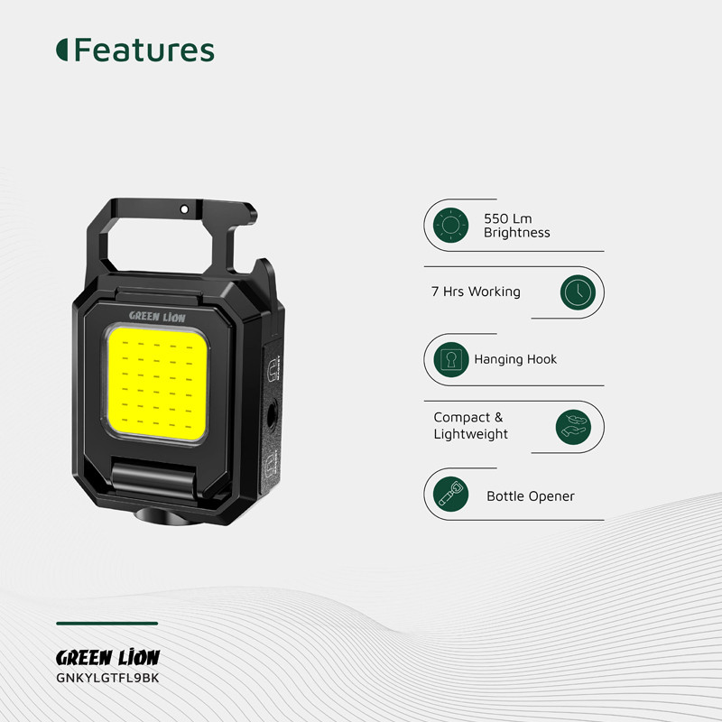 چراغ روشنایی گرین لاین مدل GNKYLGTFL9BK