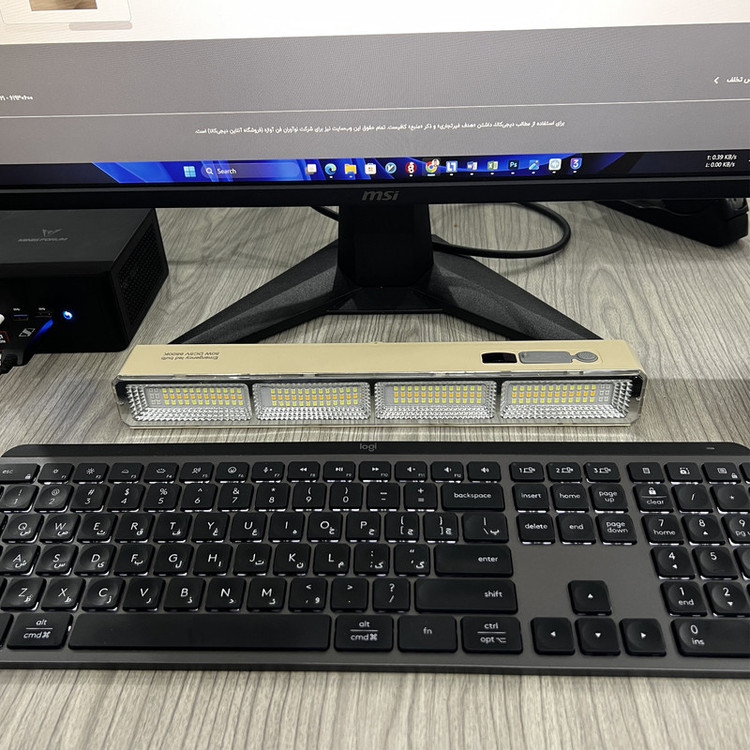 چراغ روشنایی مدل Powered Model کد50W